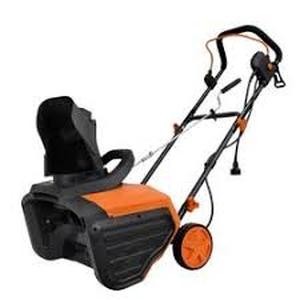 lot 17 image: WEN Snowblaster 18 in. Electric Snow Blower - New