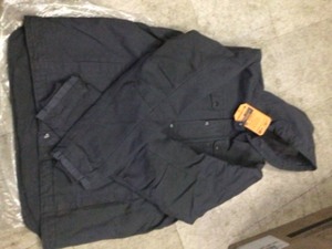 Carhartt Mens Large Gravel Cotton Washed Duck Bartlett Jacket