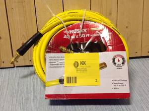 Husky 38 in. x 50 ft. Hybrid Air Hose&nbsp&nbspCustomer Returns See Pictures