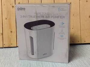 Pure Enrichment PureZone 3-in-1 True HEPA Air Purifier&nbsp&nbspCustomer Returns See Pictures