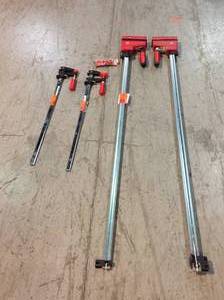 BESSEY Clutch Clamp Set (4-Piece)&nbsp&nbspCustomer Returns See Pictures