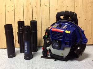 BADGER Super-Duty 190 MPH 550 CFM 43 cc Gas Full Crank 2-Cycle Back Pack Leaf Blower&nbsp&nbspCustomer Returns See Pictures
