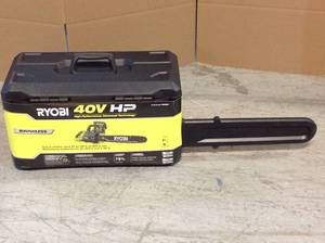 RYOBI 40V HP Brushless 18 in. Cordless Battery Chainsaw with 5.0 Ah Battery and Charger&nbsp&nbspCustomer Returns See Pictures