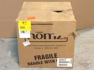 HOMZ 18 gal. Rope Handle Tub Storage Tote in Pink (2-Pack)&nbsp&nbspCustomer Returns See Pictures