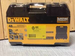 DEWALT 14 in. Drive Metric and SAE Impact Socket Set (48-Piece)&nbsp&nbspCustomer Returns See Pictures