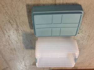 Hefty 40 qt. Hi-Rise Storage Bin&nbsp&nbspCustomer Returns See Pictures