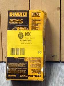DEWALT ATOMIC 20-Volt MAX Cordless Brushless Compact 14 in. Impact Driver (Tool-Only)&nbsp&nbspCustomer Returns See Pictures