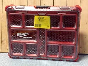 Milwaukee PACKOUT 11-Compartment Impact Resistant Portable Small Parts Organizer&nbsp&nbspCustomer Returns See Pictures