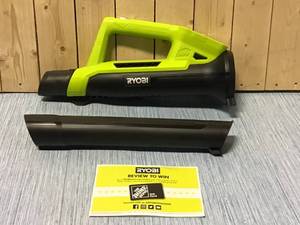 RYOBI ONE 18V 90 MPH 200 CFM Cordless Battery Leaf BlowerSweeper TOOL ONLY Customer Returns See Pictures