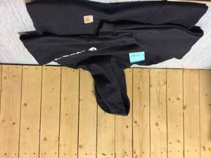 Carhartt Mens Regular Large New Navy CottonPolyester Sweats Customer Returns See Pictures