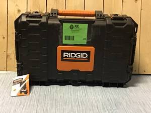 RIDGID 22 in. Pro Organizer, Black Customer Returns See Pictures