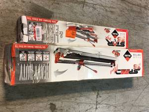 MIX LOT OF CERAMIC TILE CUTTER Customer Returns See Pictures