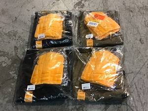 DEWALT Mens 38 in. W x 33 in. L Tan PolyesterCottonElastane Stretch WorkPant with Knee Pad Customer Returns See Pictures