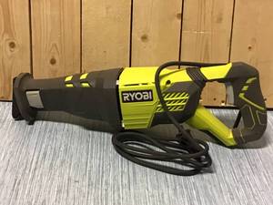 RYOBI 12 Amp Corded Reciprocating Saw Customer Returns See Pictures