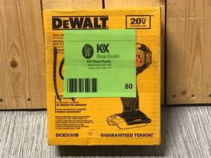 Dewalt 20-Volt MAX Cordless Compact Heat Gun Tool Only Customer Returns See Pictures