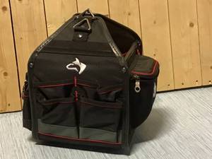 Husky 10 in. Electrician Tool Bag with Removable Tool Wall Customer Returns See Pictures