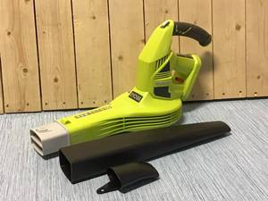 RYOBI ONE 18V 150 MPH 200 CFM Cordless Battery Hybrid Leaf BlowerSweeper (Tool Only) Customer Returns See Pictures