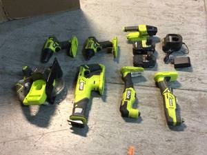MIX LOT OF RYOBI TOOLS Customer Returns See Pictures