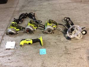 RYOBI TOOLS FOR PARTS ONLY Customer Returns See Pictures