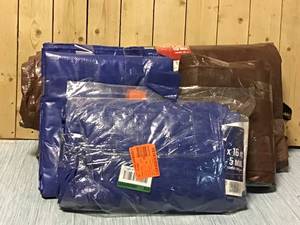 MIX LOT OF TARPS Customer Returns See Pictures