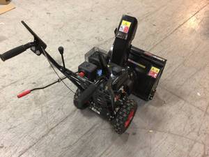 22 in. Two-Stage Gas Snow Blower with Recoil Start by Legend Force Customer Returns See Pictures