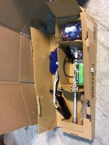 lot 13 image: BADGER 52 cc Gas 2-Cycle 2-in-1 Brush Cutter and String Hand Held Trimmer Customer Returns See Pictures