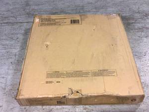 lot 56 image: Pleasant Hearth 12 in. Thick 36 in. Wagon Wheel Steel Wood Grate Customer Returns See Pictures