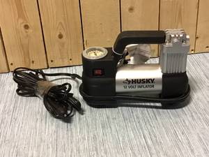 lot 76 image: Husky 12-Volt Inflator Customer Returns See Pictures