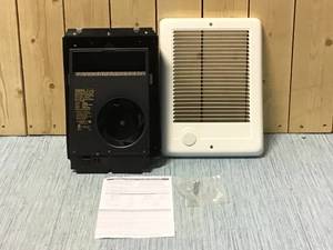 lot 94 image: Cadet Com-Pak 2,000-Watt 240-Volt Fan-Forced In-Wall Electric Heater in White, No Thermostat Customer Returns See Pictures