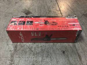 lot 105 image: M18 FUEL 16 in. 18-Volt Lithium-Ion Brushless Cordless Chainsaw (Tool-Only) by Milwaukee Customer Returns See Pictures