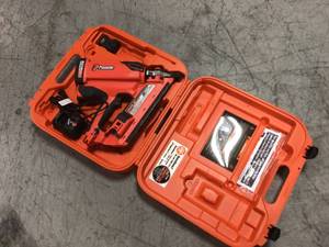 lot 109 image: CFN325XP Lithium-Ion Battery 30° Cordless Framing Nailer by Paslode Customer Returns See Pictures
