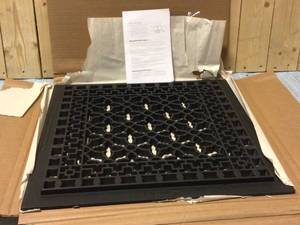 lot 4 image: BRASS GRILLE Customer Returns See Pictures