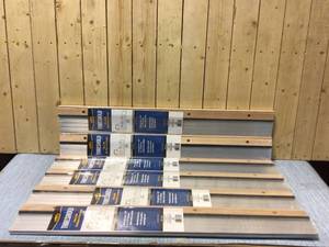 lot 26 image: M-D Building Products 36 in. Aluminum Adjustable Threshold Customer Returns See Pictures