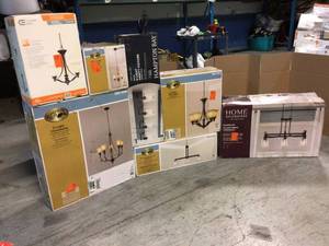 lot 48 image: MIX LOT OF LAMPS Customer Returns See Pictures