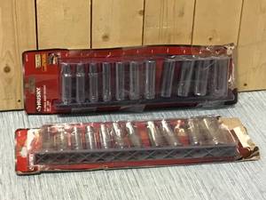 lot 63 image: Husky 12 in. Drive Deep SAE Socket Set (11-Piece) Customer Returns See Pictures