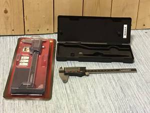 lot 65 image: Husky 6 in. 3-Mode Digital Fractional Caliper Customer Returns See Pictures