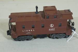 lot 53 image: Lionel 6457 O Gauge Lighted Caboose - Post War