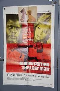 lot 102 image: Original 1969 The Lost Man Movie Poster - Sidney Poitier