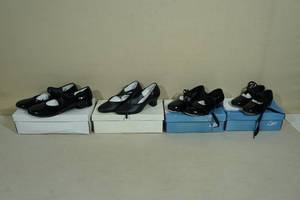 lot 114 image: 4 Pair Tap Dance Shoes