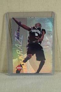 lot 69 image: 1996 Collectors Edge Allen Iverson Key Kraze Rookie Card - Factory Set