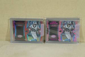 lot 61 image: 2021 Certified Terrace Marshall Jr Patch Rookie Cards - 125, 199