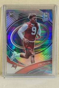 lot 64 image: 2021 Panini Spectra Joe Tryon Rookie Card - 24