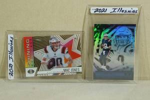 lot 68 image: 2021 Panini Illusions Mac Jones Rookie Cards - Shining Stars