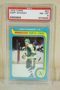 lot 70 image: 1979 Topps Gary Sargent #52 Card - PSA 8