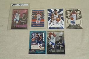 lot 103 image: Zion Williamson Cards - 2021 Pink Parallel