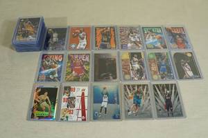 lot 100 image: Basketball Cards - 90s Inserts - Hill, Rider, Stockton, Webber
