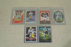 lot 78 image: Rookie Cards - Burrow and Tua Tagovailoa