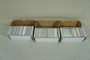 lot 141 image: Football and Basketball Cards - Early 90s