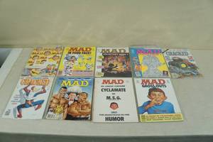 lot 149 image: Mad and Cracked Magazines