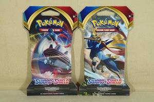 lot 153 image: Pokemon Sword and Shield Trading Card Packs